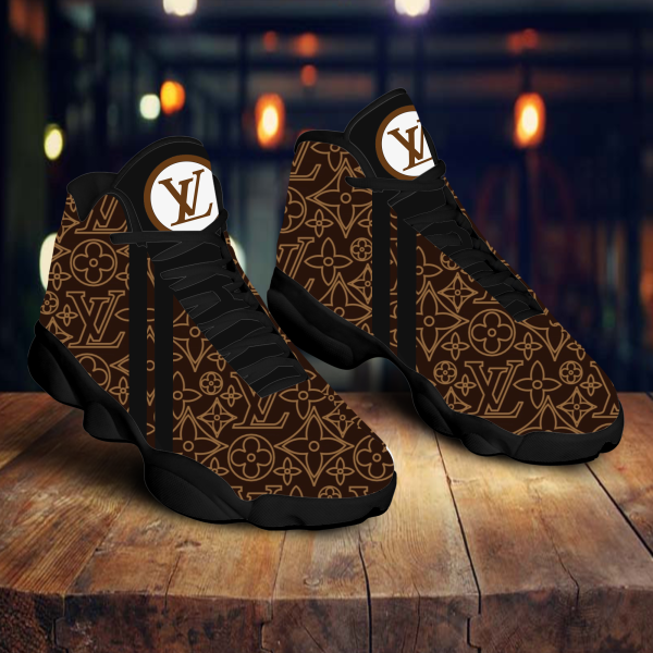 Luxury Louis Vuitton brown Air Jordan 13 sneakers shoes hot Louis Vuitton gifts for men women hot 2025 NP