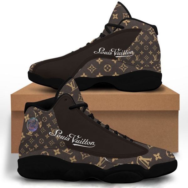 New Louis Vuitton brown Air Jordan 13 sneakers shoes for men women hot 2025 NP