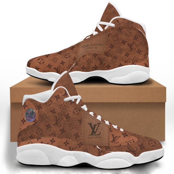 New Louis Vuitton paris light brown Air Jordan 13 sneakers shoes for men women hot 2025 NP