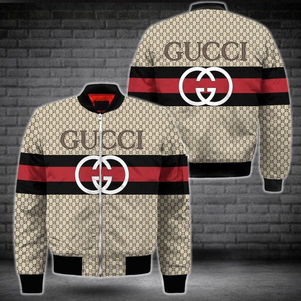 Gucci Bomber Jacket Sweatpants Pants Luxury Clothing Clothes Outfit For Men ND