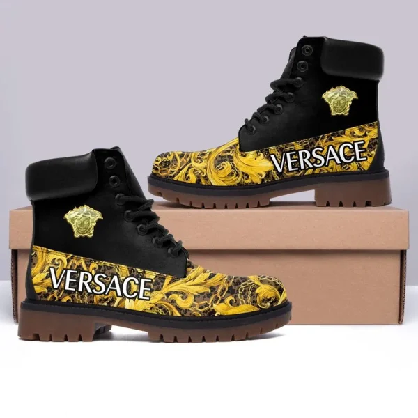 VG Medusa Golden Luxury Boots Premium Gifts For Men Women NP