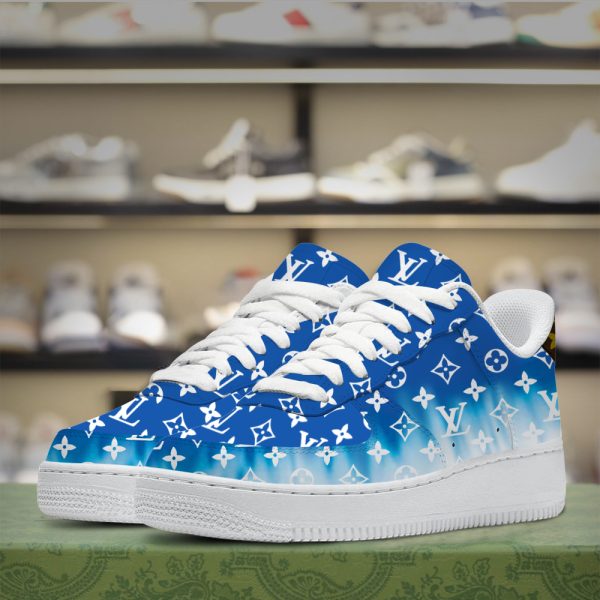 Blue Ombre VLLAF 1 Sneaker Shoes Gifts For Men Women NP