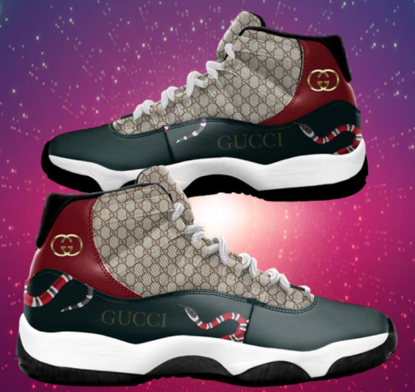 Gucci Coral Snake Air Jordan 11 Shoes Sneakers Hot 2025 Gift Unisex For Men Women DL