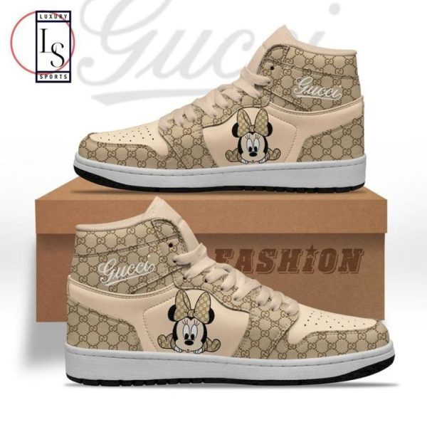 Gucci MM Mouse Air Jordan 1 High Sneaker NP