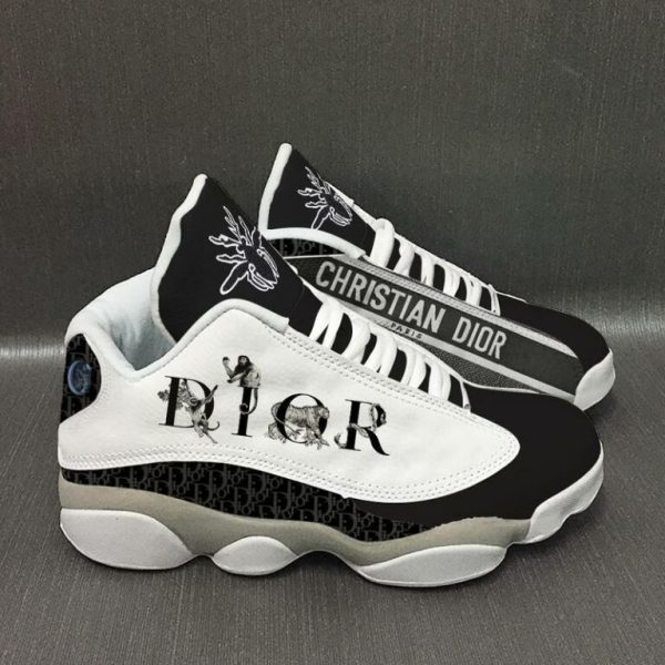 Dior Black White Air Jordan 13 Shoes Sneakers Hot 2025 Gift Unisex For Men Women DL
