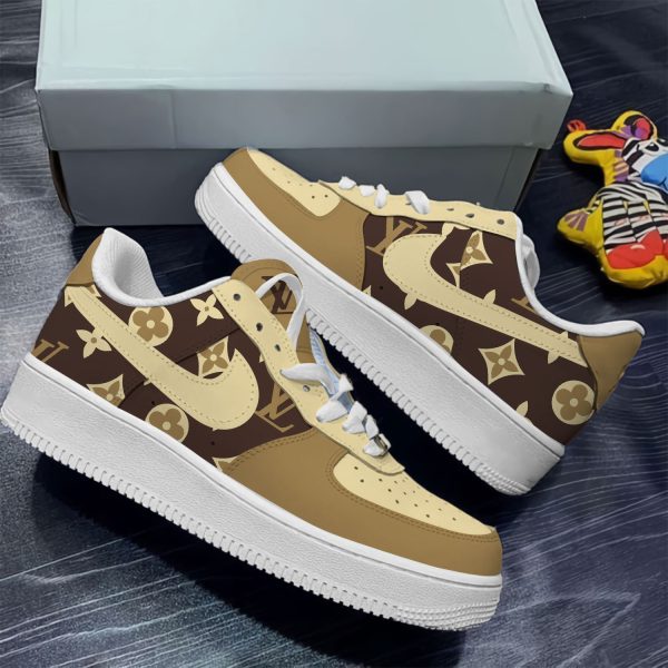 Luxury Louis Vuitton Air Force 1 Sneaker Shoes Gift For Men Women NP