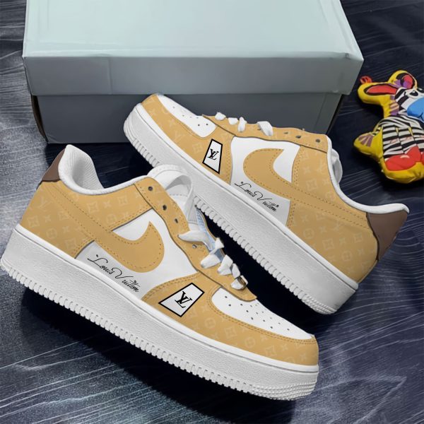 Yellow Luxury LLV AF 1 Sneaker Shoes Gift For Men Women NP
