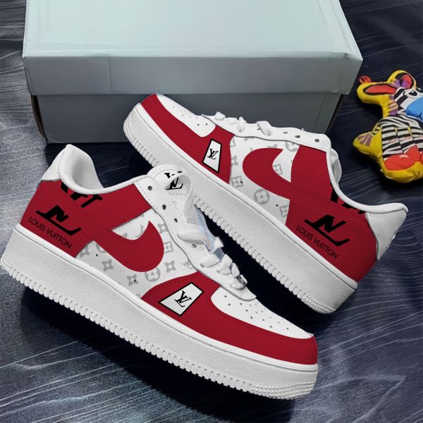 Red Luxury LLV AF 1 Sneaker Shoes Gift For Men Women NP