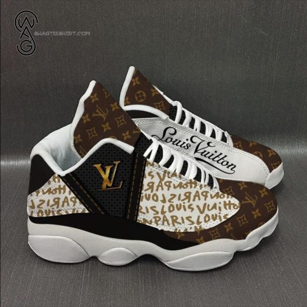 VLL Gold Classic Monogram Fashion AJ 13 Shoes Sneakers Hot 2025 Gift Unisex For Men Women DL