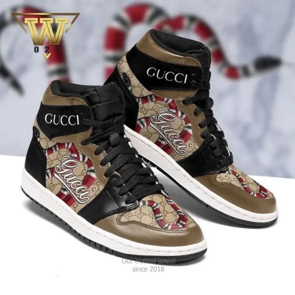 Gucci Snake Air Jordan high top sneaker NP