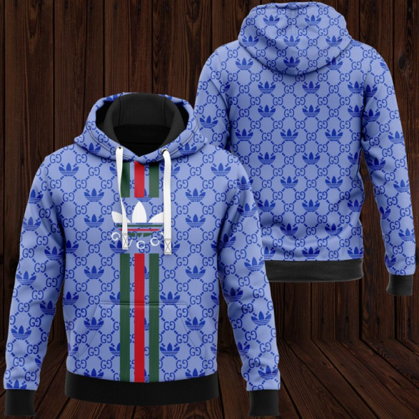 Gucci Adidas Unisex Hoodie For Men Women Luxury Clothing Clothes Outfit HT