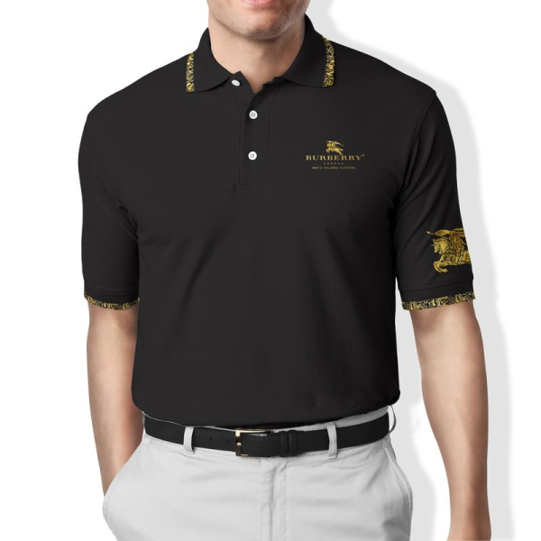 BB Black Polo Shirt Luxury Clothing Clothes Golf Tennis Outfit For Men HT