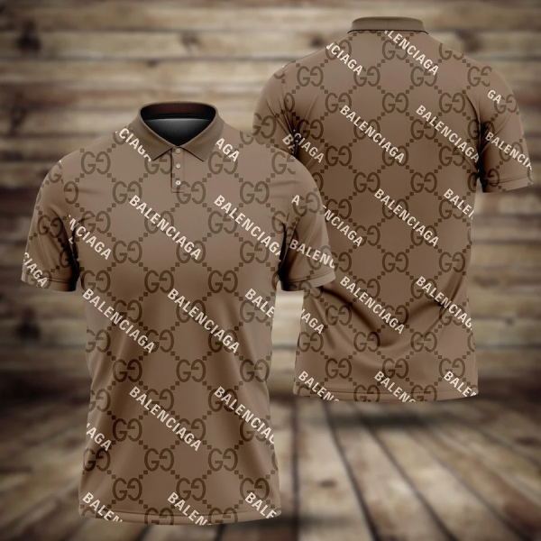 Gucci Balenciaga Polo Shirt Luxury Clothing Clothes Golf Tennis Outfit For Men HT