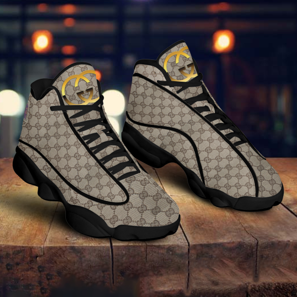Gucci Brown Air Jordan 13 Sneakers Shoes Hot 2025 For Men Women HT