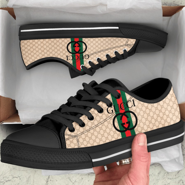 Gucci Black Low Top Shoes Sneakers Hot 2025 For Men Women HT