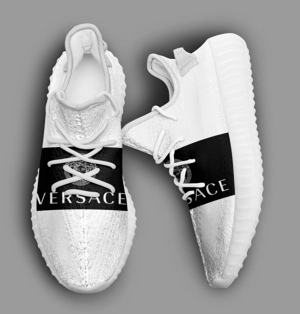 VER.SACE Black White Yeezzzy Boost Shoes Sport Sneakers Hot 2025 For Men Women HT