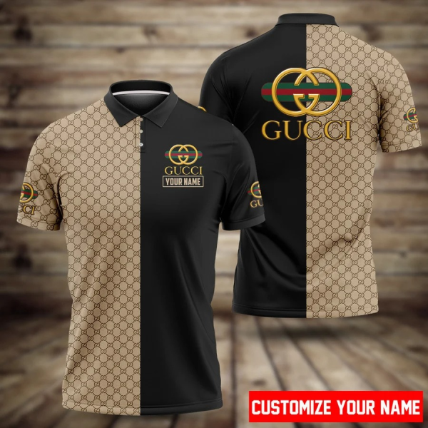 Personalized Gucci Polo Shirt Luxury Clothing Clothes Golf Tennis Outfit For Men HT