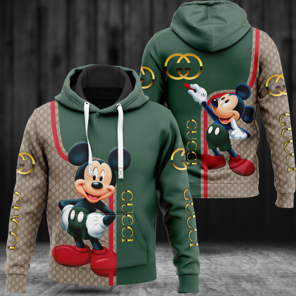 Gucci Mickey Mouse Unisex Hoodie For Men Women Luxury Clothing Clothes Outfit DN Gifts HT