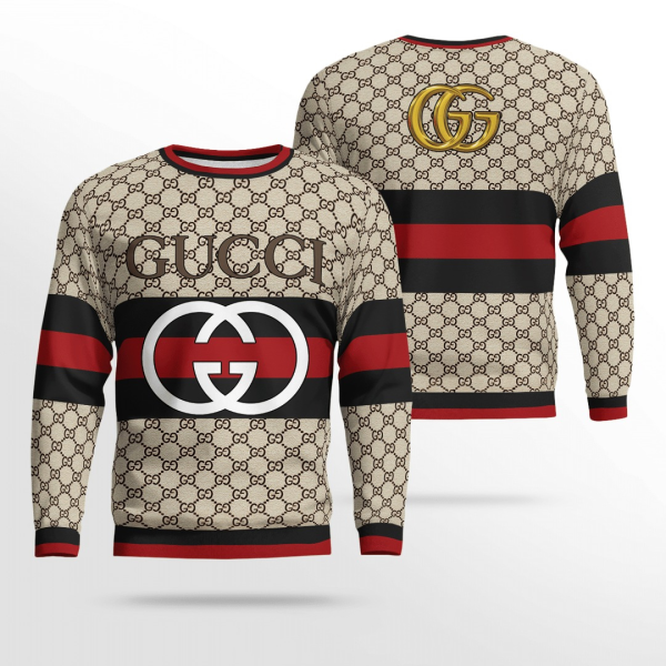 Gucci Unisex Sweater Sweatshirt Shirt Clothing Clothes Outfits For Men Women HT