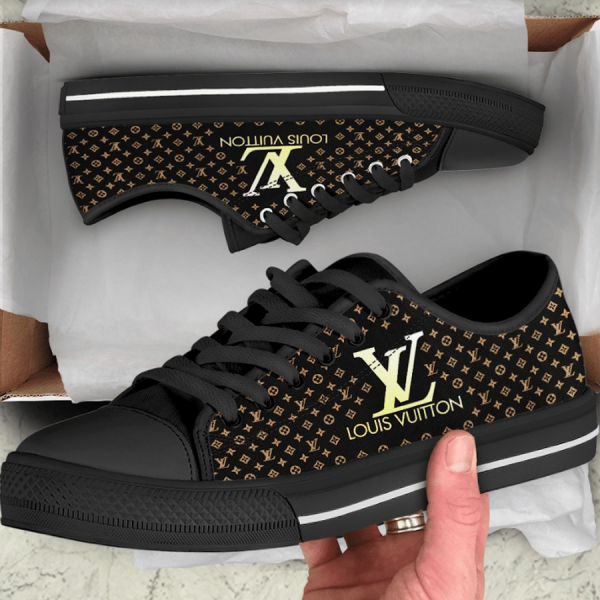 Louis Vuitton Brown Monogram Low Top Shoes Sneakers Hot 2025 LV For Men Women HT