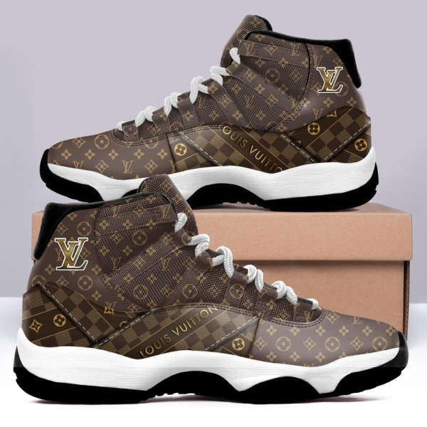Monogram Louis Vuitton Air Jordan 11 Sneakers Shoes Hot 2025 LV Gifts For Men Women HT