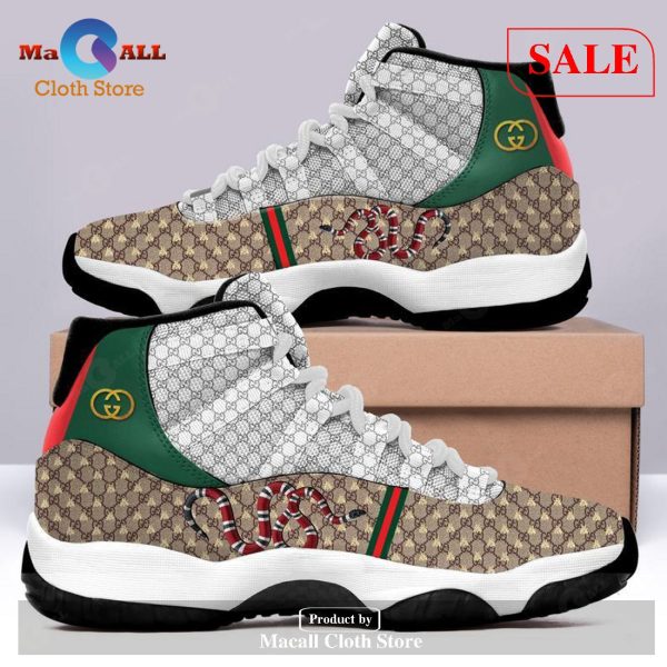 Luxury Gucci Snake Air Jordan 11 Shoes Hot 2025 Gucci Sneakers Gifts For Men Women DL